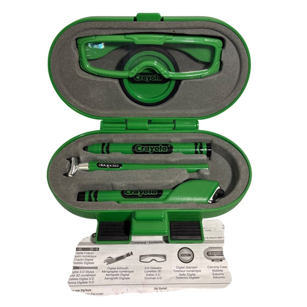 Crayola Digitools Deluxe Digital Effects for Apple IPAD 3D Green